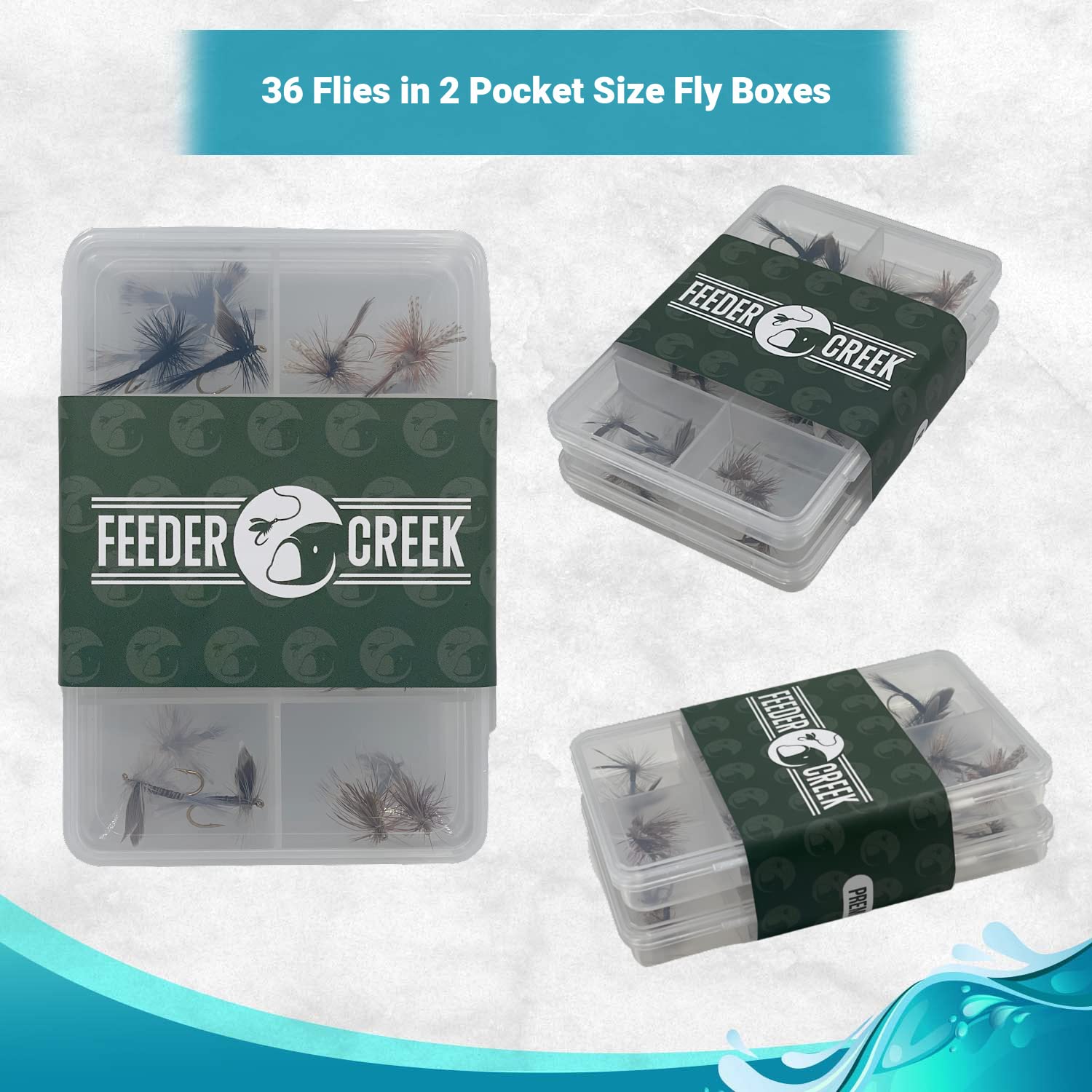 Amazon.co.jp: Fly Fishing Lures Assortment for Trout Fishing and